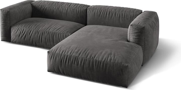 Image du produit Micadoni Canapé D'Angle Droit Modulaire, "Martina", 2 Places, 283x176x75 Fabriqué en Europe (Canapé d'angle)