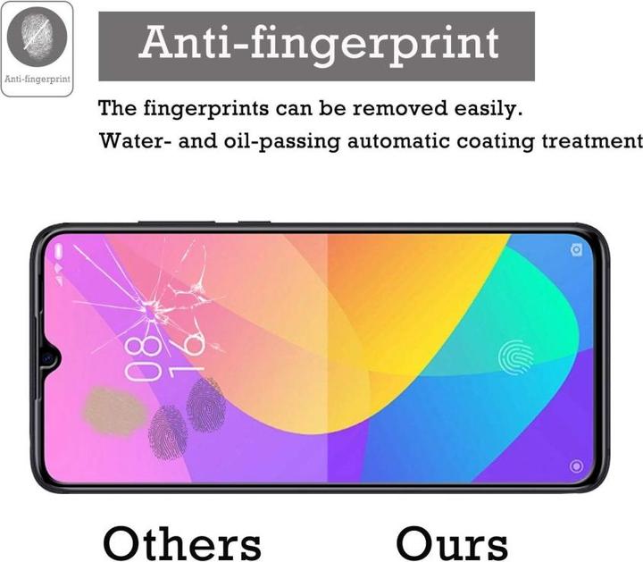 Immagine prodotto Screenguard Xiaomi Mi 9 Lite Pellicola protettiva di vetro a schermo intero 2.5D 9H (1 Pezzo/i, Mi 9 Lite)