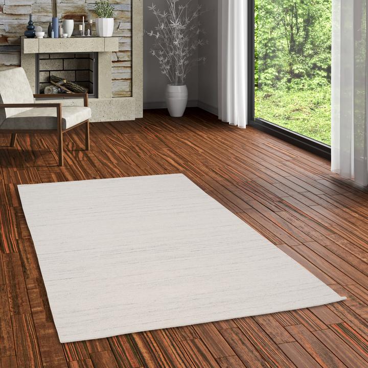 Actual product image Pergamon Wool rug Kelim Nature Woolly (90 x 160 cm)
