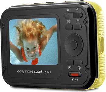 Immagine prodotto Kodak Easyshare Sport C123, 12MP, impermeabile, giallo (1/2,3'')
