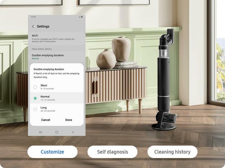 Produktbild Samsung BESPOKE Jet AI Akku+ CompleteClean mit AI Cleaning Mode