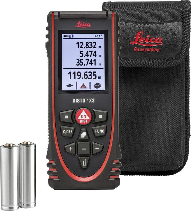 Image du produit Leica Geosystems Disto X3 (150 m, 635 nm)