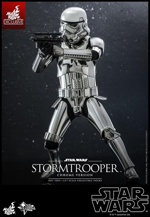 Produktbild Hot Toys Star Wars “Stormtrooper (Chrome Version)” 1/6 Actionfigur