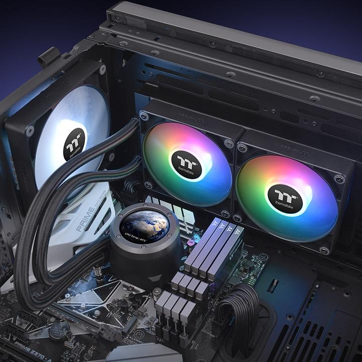 Produktbild Thermaltake TT TH240 V2 Ultra ARGB Sync CPU Liquid Cooler All-In-One