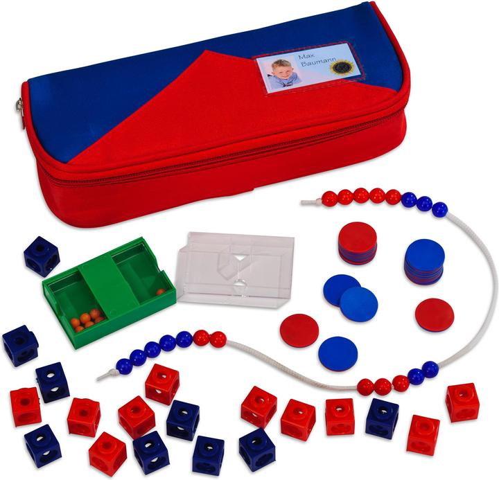 Actual product image Betzold Pupil rake set in pencil case (French)