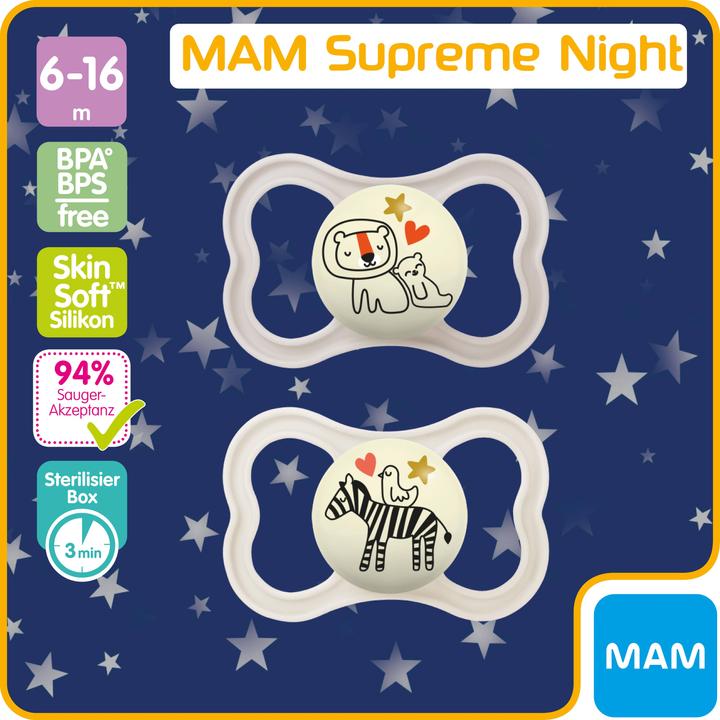 Actual product image MAM Supreme Night (2 x, 6 - 16 M.)