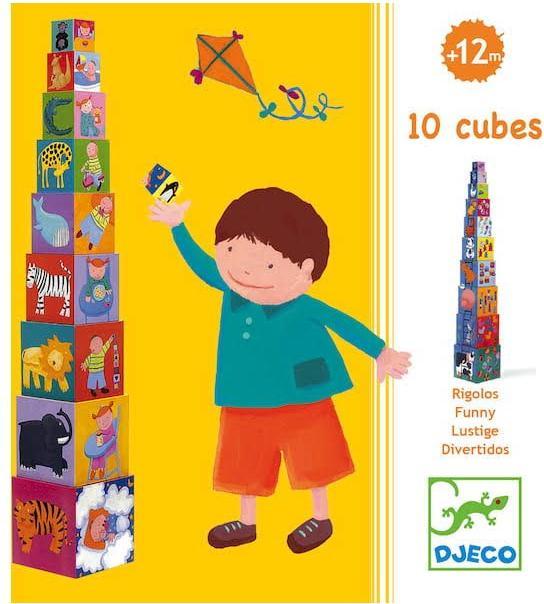 Produktbild Djeco Pyramide Rigolos