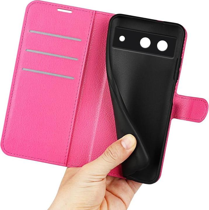 Actual product image Cover-Discount Google Pixel 8a - Leather case cover (Google Pixel 8a)