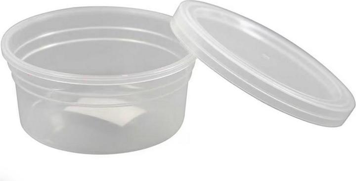 Produktbild Creativ Company Kunststoffform Dose mit Deckel 125 ml, 20 Stück (4 x 9 x 9 cm, 0.13 l)