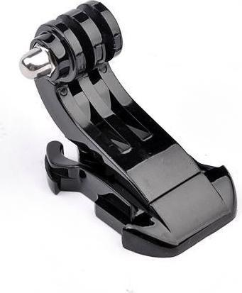 Produktbild Hermex HERO 5 / 4 / 3+ / 3 / 2 / 1 kompatibel J Hook Buckle Quick Release J-Adapter + gebogen Halterung... (1, 3, 4, hero 5)