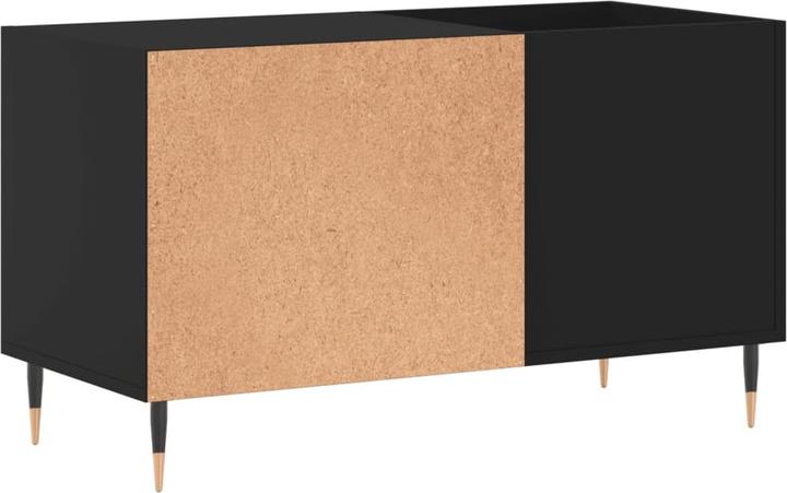 Produktbild VidaXL Plattenschrank Schwarz 85x38x48 cm Holzwerkstoff, Farbe