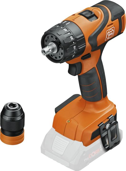 Fein 2-speed cordless impact drill ASB 18 Q AS (Rechargeable battery operated)