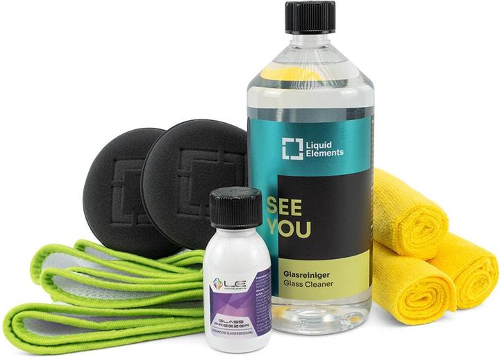 Produktbild Liquid Elements Glas- und Scheibenversiegelung Premium Set (100 ml)