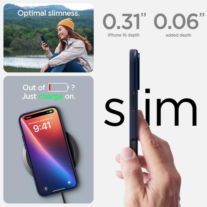 Actual product image Spigen Thin Fit (MagFit) (Apple iPhone 16)