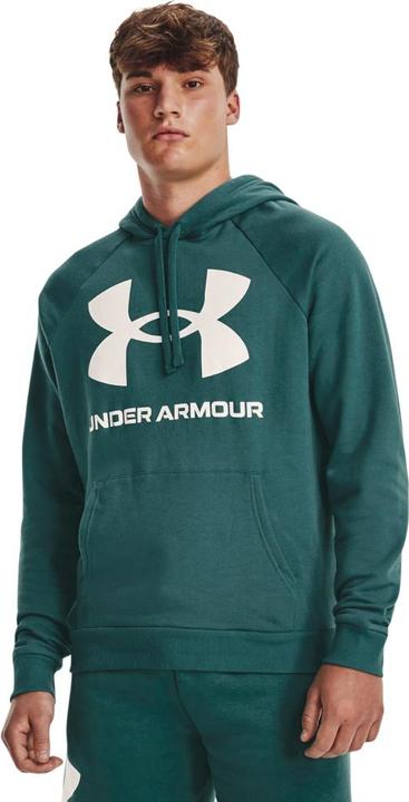 Produktbild Under Armour Herren Rival Fleece Big Logo HD Grünes Sweatshirt 1357093 722 (M) (M)
