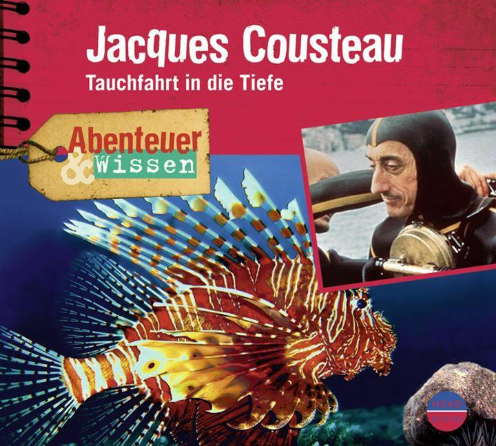 Produktbild Abenteuer & Wissen - Jacques Cousteau (Matthias Ponnier, Berit Hempel, Norman Matt, Isis Krüger, Deutsch)
