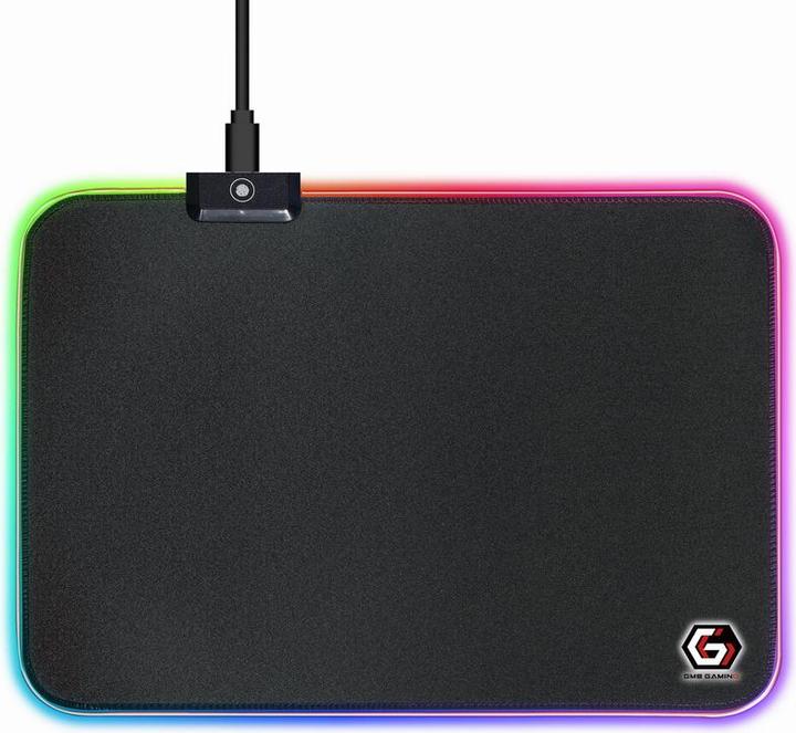 Actual product image Gembird MP-GAMELED-M Mouse Pad Gaming Mouse Pad (M)