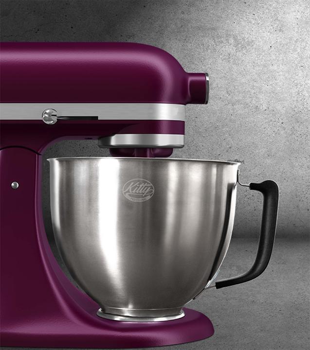 Actual product image Kitty Professional Professional mixing bowl "Super Bowl" compatible with KitchenAid 4.3 and 4,...