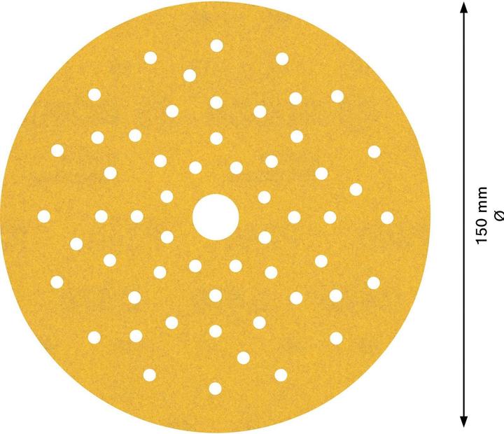 Produktbild Bosch Professional Zubehör EXPERT C470 Schleifpapier Mehrloch für Exzenterschleifer, 150 mm, G 240, 50-tlg. (240)