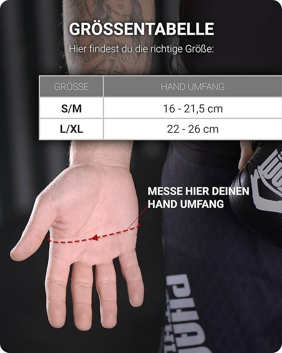 Image du produit Phantom Athletics Bandes de boxe Impact Neopren Gel (L, XL)