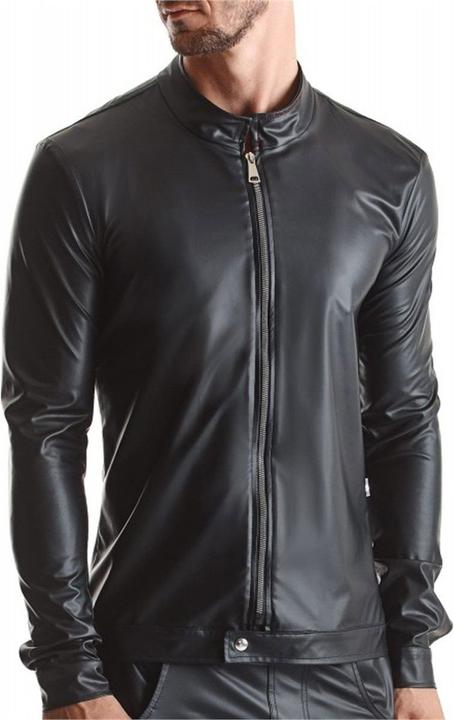 Produktbild Regnes Fetish Planet Herren Wetlook Jacke "RMGiorgio001" (XXL)