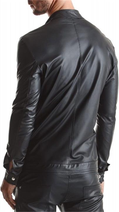 Produktbild Regnes Fetish Planet Herren Wetlook Jacke "RMGiorgio001" (XXL)
