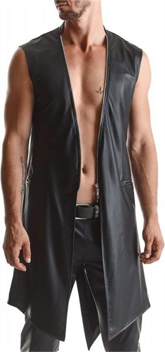 Produktbild Regnes Fetish Planet Herren Wetlook Veste "RMMarco001" (XXL)