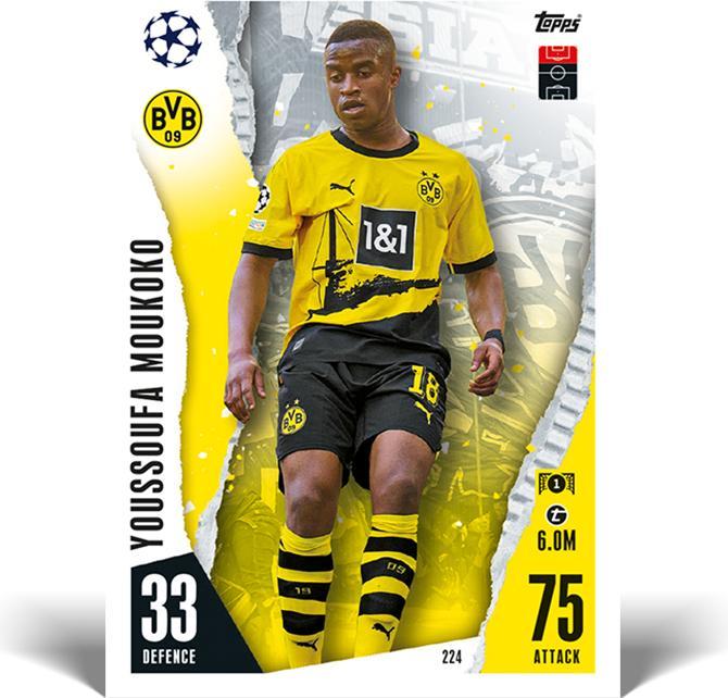Actual product image Topps Match Attax UCL 23/24 Starter Pack