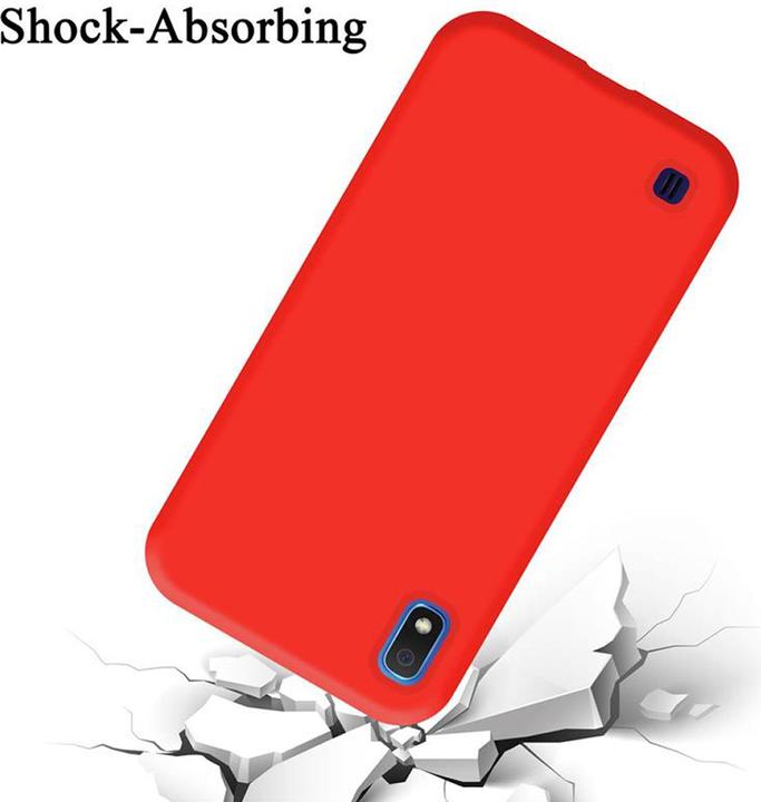 Actual product image Cadorabo TPU Liquid Silicone Case Cover (Samsung Galaxy A10, HTC One M10)