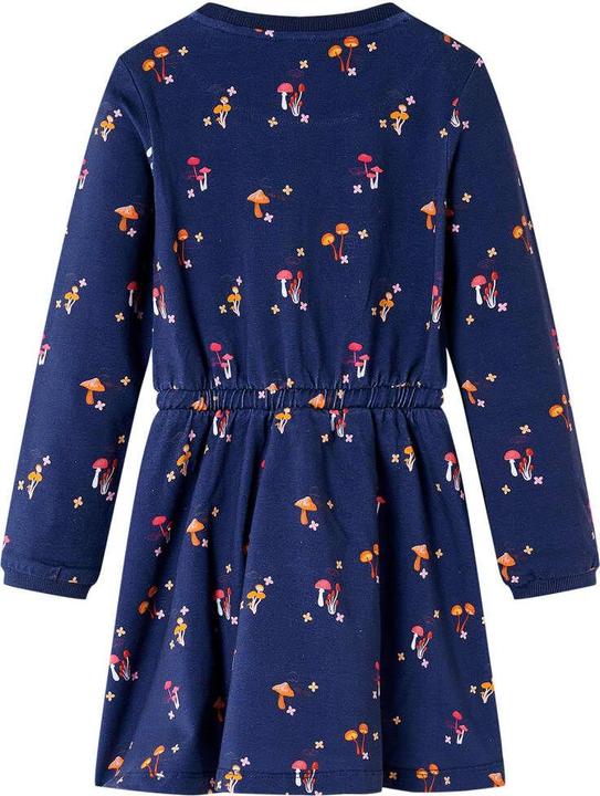 Produktbild VidaXL Kinderkleid Marineblau 104,Material: 92 % Baumwolle. 8 (104)