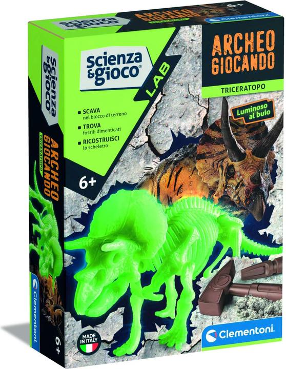 Immagine prodotto Clementoni Archeogiocando - Triceratopo