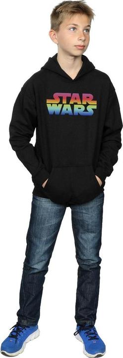 Produktbild Star Wars Rainbow Logo Kapuzenpullover Jungen (140, 146)