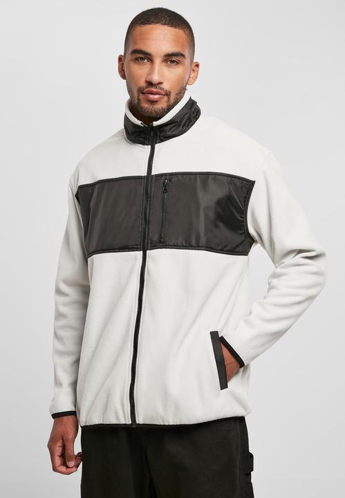 Produktbild Urban Classics Patched Micro Fleece Jacket - 19435 (5XL)