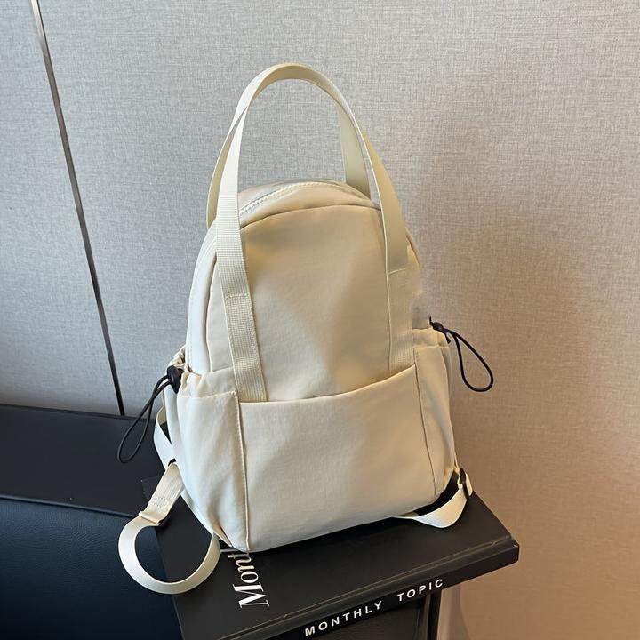 Only-Bags.Store Leichter Nylon-Rucksack, Mode Crossbody Chest Bag, Solid Color Fitness Bag