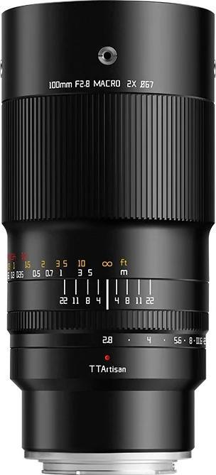 Actual product image TTArtisan Macro 100mm F2.8 GFX (C-mount, full size)
