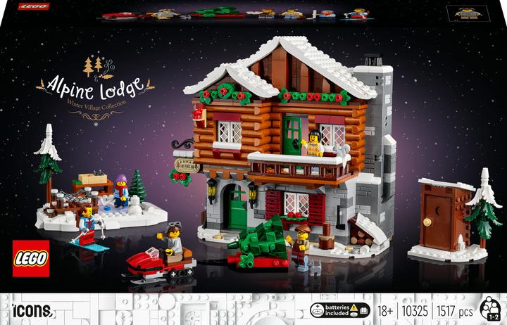 Image du produit LEGO Icônes chalet d'alpage (10325, LEGO Icons, LEGO difficiles à trouver)