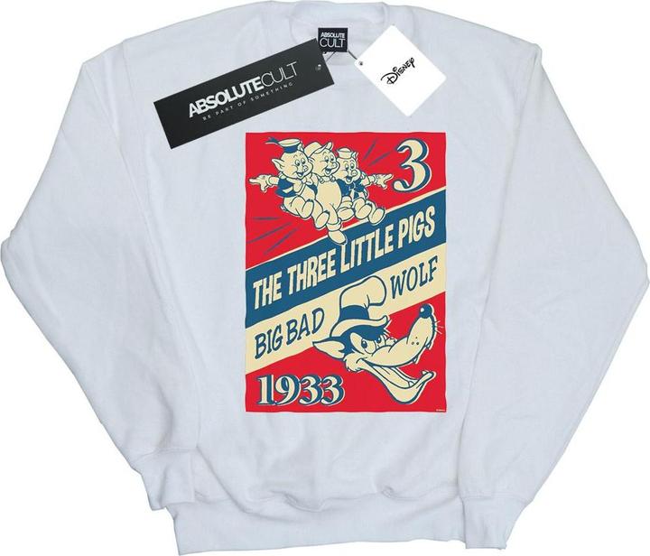 Produktbild Disney Three Little Pigs And The Big Bad Wolf Sweatshirt (XXL)