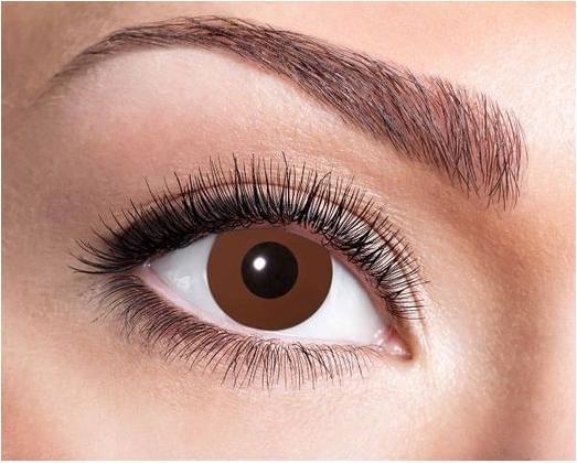 Image du produit Lentilles de contact marron