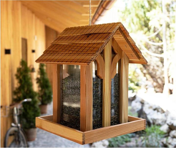 Produktbild Hauptner Vogelfutterhaus aus geölter europäischer Lärche