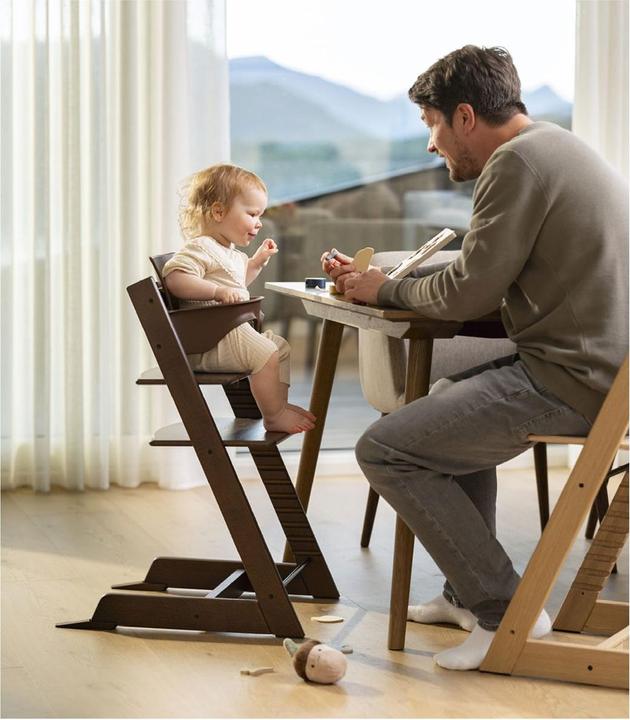 Actual product image Stokke Tripp Trapp Oak highchair incl. Baby Set² (Highchair)
