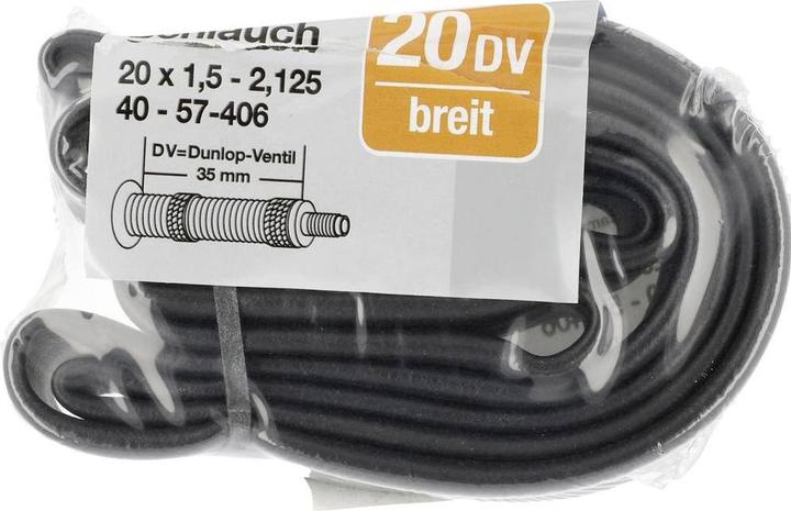 Productafbeelding Fischer Fietsbuis 20 inch 85127 (Dunlop (DV), 20", 35 mm)