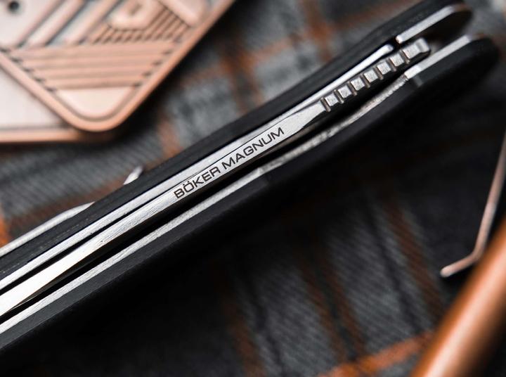 Immagine prodotto Böker Magnum Braddock Nero (8.30 cm)