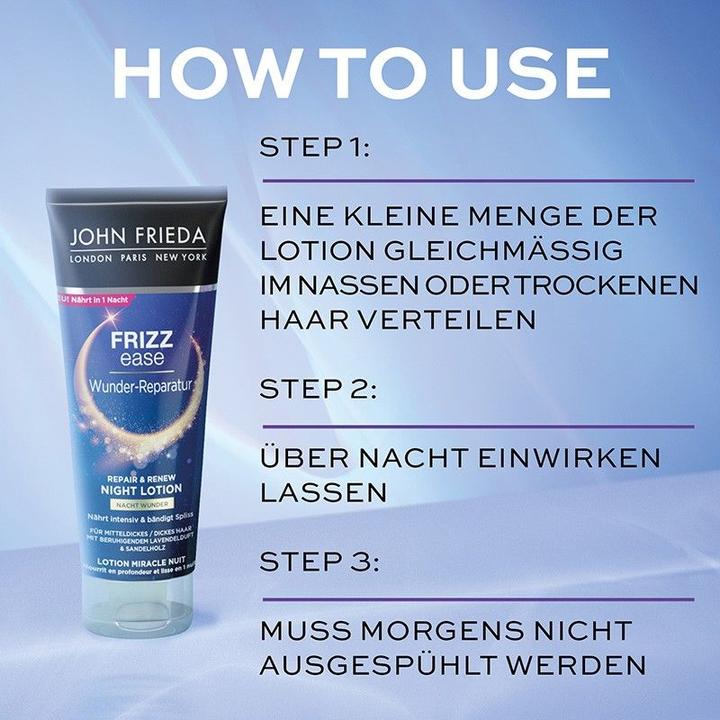 Actual product image John Frieda Repair & Renew Night Lotion (100 ml)