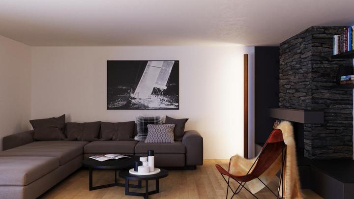 Image du produit kln.swiss Lampadaire en bois Columna (4845 lm)