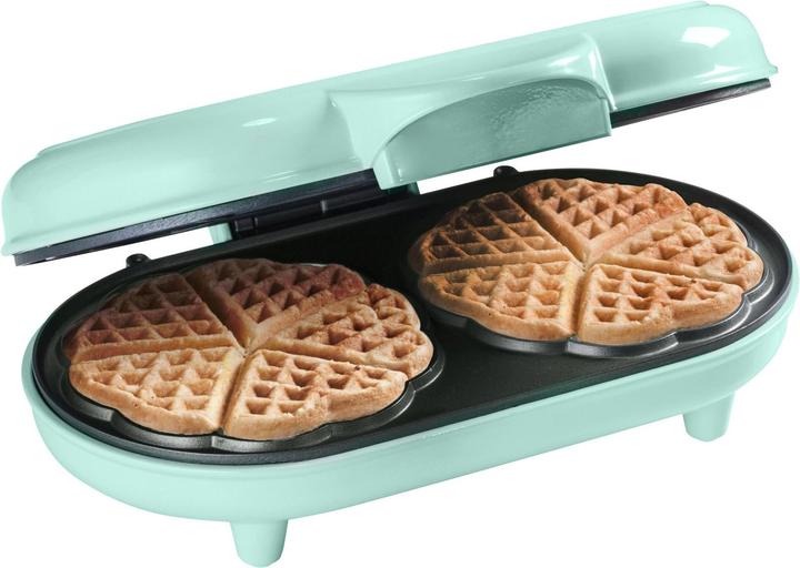 Image du produit Bestron Double gaufrier en forme de coeur