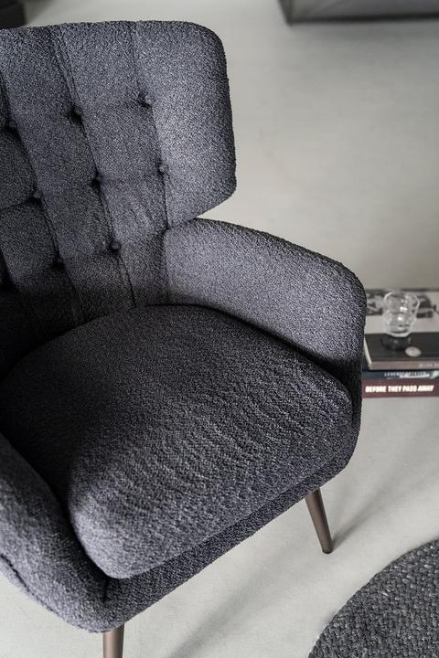 Image du produit Eleonora Fauteuil Peter noir