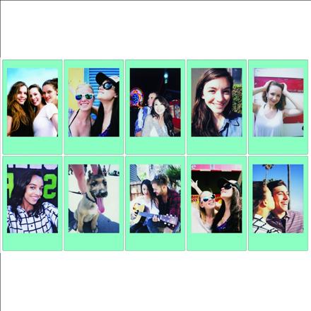 Actual product image Fujifilm Instax Mini Blue 10 sheets (Instax Mini)