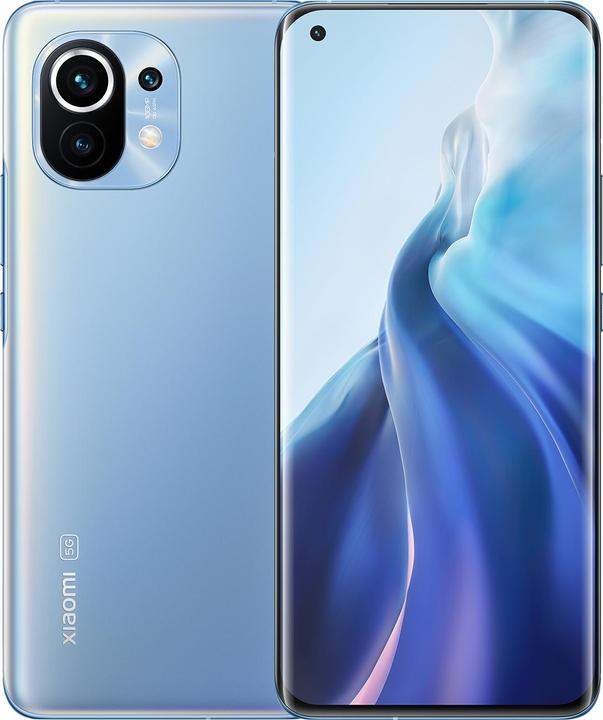 Xiaomi Mi 11 (256 GB, Horizon Blue, 6.81", Dual SIM, 108 Mpx, 5G)