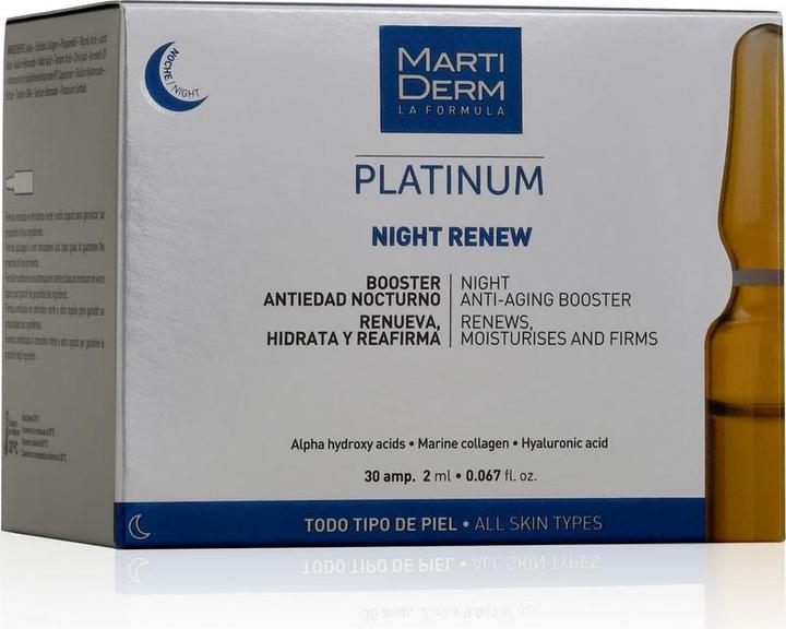 Produktbild Martiderm Platinum Night Renew Ampullen 30 x 2 ml (60 ml)