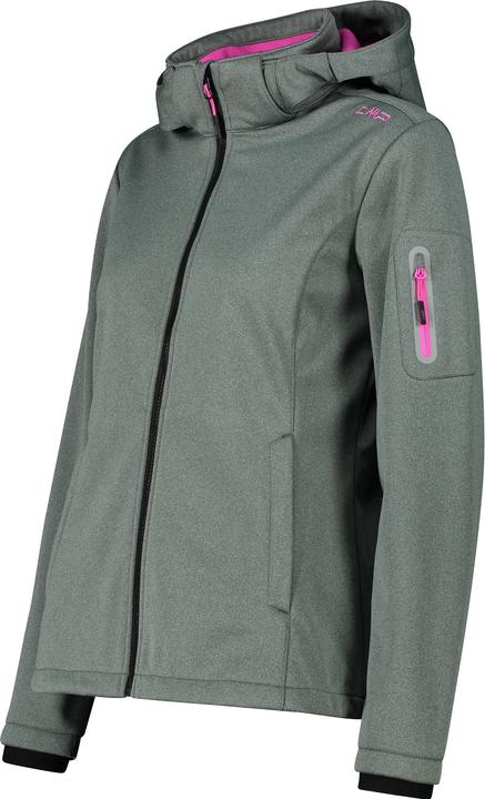 Immagine prodotto CMP Campagnolo Giacca Softshell con cappuccio e zip (38, S)